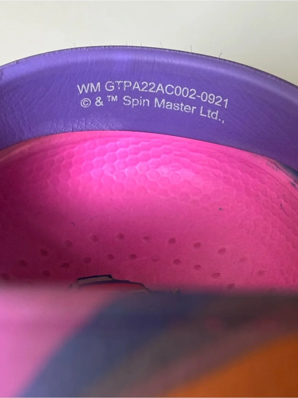 Paw Patrol Skye Everest Girls Clogs Size 11/12 Pink Purple Rainbow Tie Dye Shoe